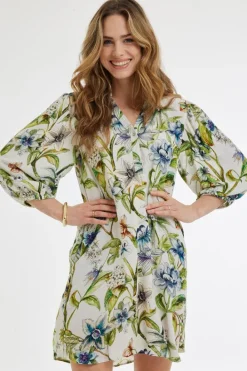 DiDi Tunic Debie Greenery print- Jurken & Tunieken