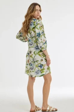 DiDi Tunic Debie Greenery print- Jurken & Tunieken