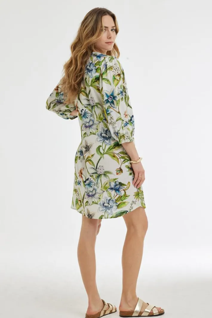 DiDi Tunic Debie Greenery print- Jurken & Tunieken