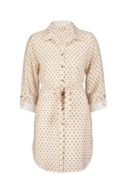DiDi Tunic Jolie Offwhite Pixie print- Jurken & Tunieken