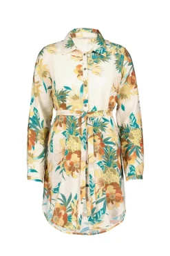 DiDi Tunic Jolie Offwhite Rising sun print- Jurken & Tunieken