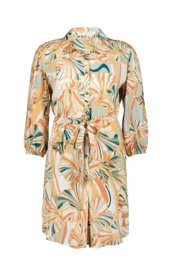 DiDi Tunic Noelle in Offwhite with Maritimo print- Jurken & Tunieken