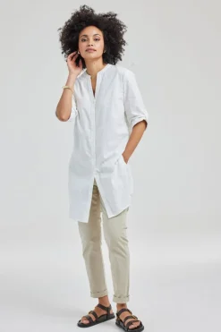 DiDi Tunic Palm embro in Snow White- Jurken & Tunieken