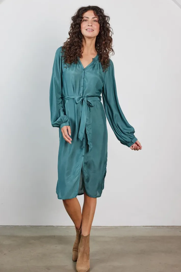 DiDi Tunic Sage Atlantic green- Jurken & Tunieken