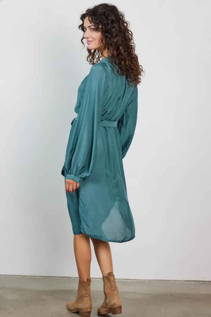 DiDi Tunic Sage Atlantic green- Jurken & Tunieken