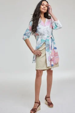 DiDi Tunic Shine Bitmap print- Jurken & Tunieken