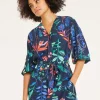 DiDi Tunic Shine Botanic spice print- Jurken & Tunieken