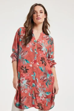 DiDi Tunic Sunny Bruschetta Reflection print- Jurken & Tunieken