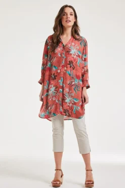 DiDi Tunic Sunny Bruschetta Reflection print- Jurken & Tunieken