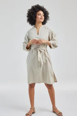 DiDi Tunic Vecci in Feather grey- Jurken & Tunieken