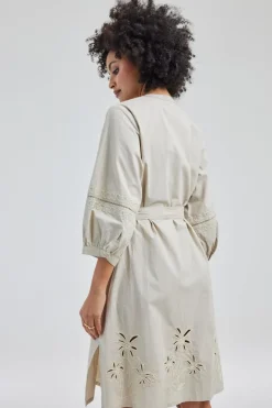 DiDi Tunic Vecci in Feather grey- Jurken & Tunieken