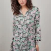 DiDi Tuniek Clea in offwhite with whisper print- Jurken & Tunieken