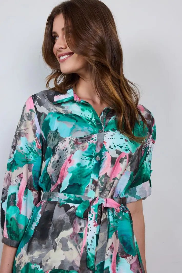 DiDi Tuniek Jolie in Dreamscape print- Jurken & Tunieken