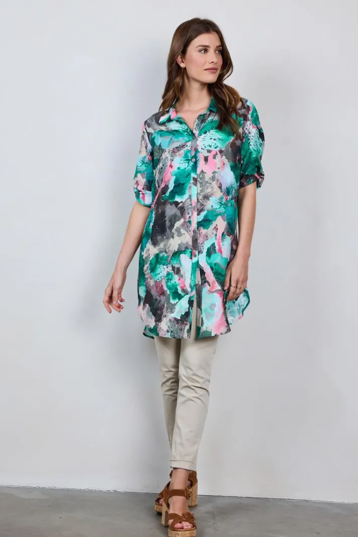 DiDi Tuniek Jolie in Dreamscape print- Jurken & Tunieken