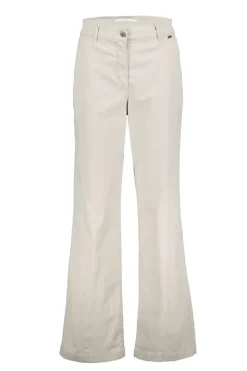 DiDi Wide leg pants Royce in feather grey- Lange Broeken