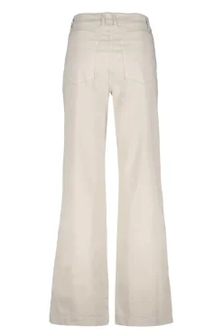 DiDi Wide leg pants Royce in feather grey- Lange Broeken